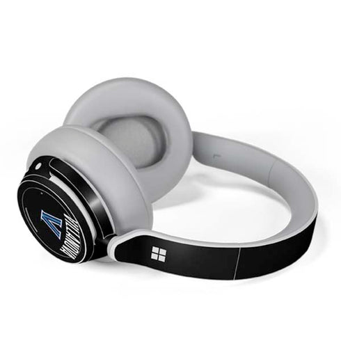 Villanova University V Black Surface Headphones Skin